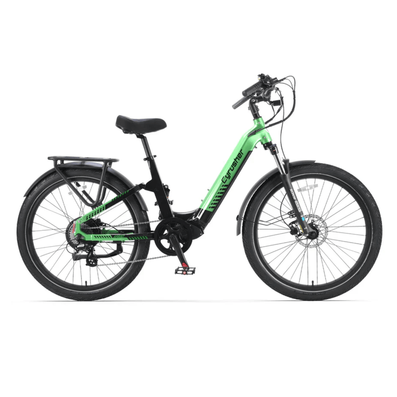 Cyrusher Sprint Electric City Bike- Full Suspension