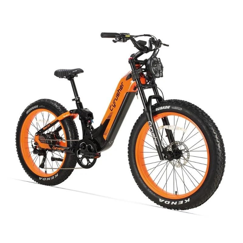 Cyrusher Trax 2.0 Mountain All Terrain Air shock Electric Bike - 250W (3 colours) - BikeVentures