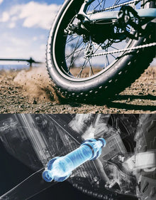 CYRUSHER ZENITH STEP - OVER ALL - TERRAIN FAT - TYRE ELECTRIC BIKE - 250W (3 colours) - BikeVentures
