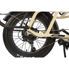 EMU Longtail Cargo Electric Bike 7-Speed Bafang 13Ah 20in Cream - BikeVentures