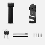 ENGWE Compact Folding Bike Lock with 2 Keys - Length 100 cm - BikeVentures