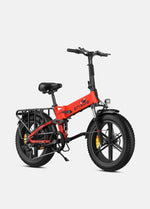 ENGWE ENGINE X 250W 100 km Range Max Speed 25 km/h Full Suspension Foldable E - bike - BikeVentures