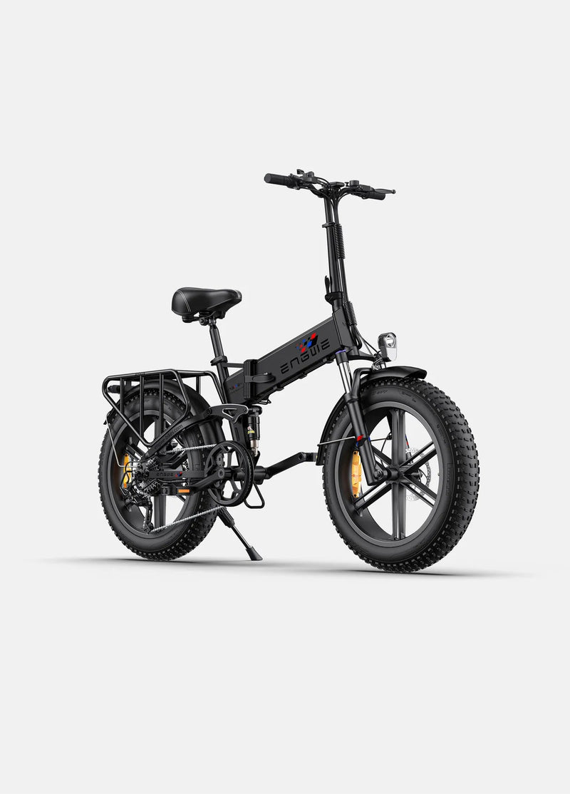 ENGWE ENGINE X 250W 100 km Range Max Speed 25 km/h Full Suspension Foldable E - bike - BikeVentures