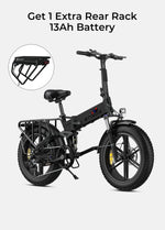 ENGWE ENGINE X 250W 100 km Range Max Speed 25 km/h Full Suspension Foldable E - bike - BikeVentures