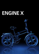 ENGWE ENGINE X 250W 100 km Range Max Speed 25 km/h Full Suspension Foldable E - bike - BikeVentures