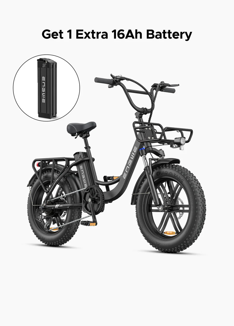 ENGWE L20 Boost - Step - Through - Fat Tyre - Electric - bike - 250 Watt - BikeVentures