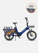 ENGWE LE20 250W Mid - drive Torque Sensor Step - Thru Cargo Ebike - BikeVentures
