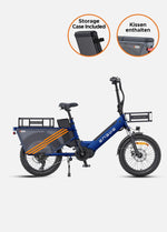 ENGWE LE20 250W Mid - drive Torque Sensor Step - Thru Cargo Ebike - BikeVentures