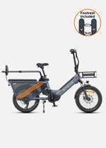 ENGWE LE20 250W Mid - drive Torque Sensor Step - Thru Cargo Ebike - BikeVentures