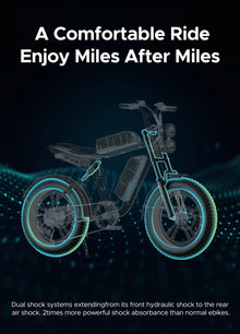 ENGWE M20 75KM+75KM Max Speed 25 km/h Dual Suspension Long Range E - bike - BikeVentures