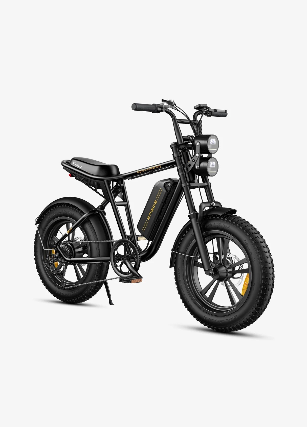 ENGWE M20 75KM+75KM Max Speed 25 km/h Dual Suspension Long Range E - bike - BikeVentures