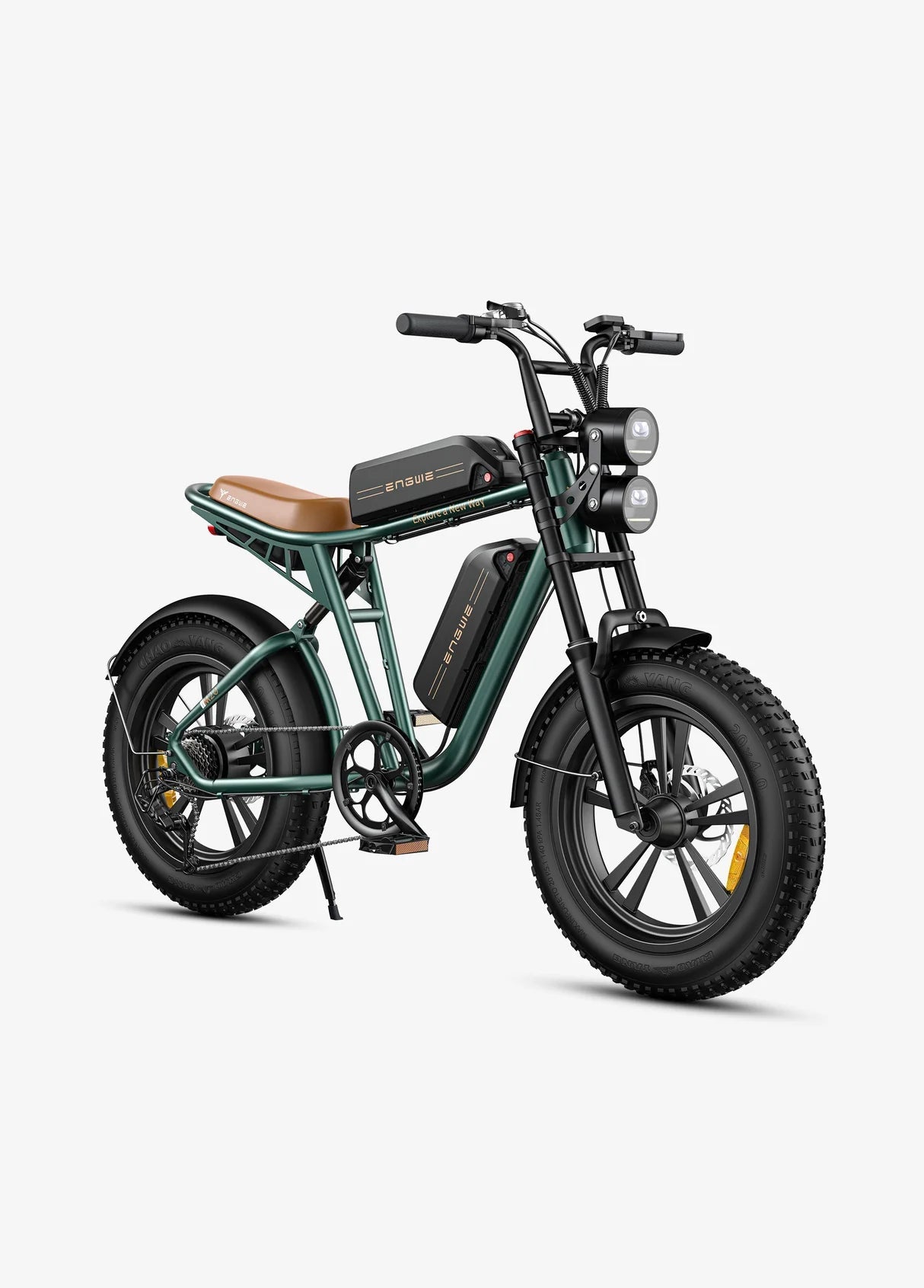 ENGWE M20 75KM+75KM Max Speed 25 km/h Dual Suspension Long Range E - bike - BikeVentures