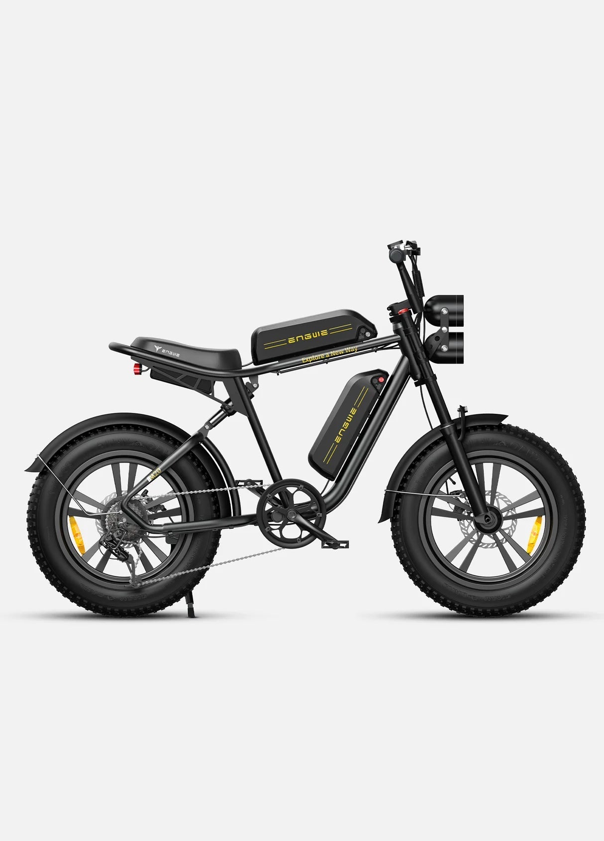 ENGWE M20 75KM+75KM Max Speed 25 km/h Dual Suspension Long Range E - bike - BikeVentures