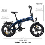 Hygge Soro Folding - Fat Tyre Electric Bike - BikeVentures