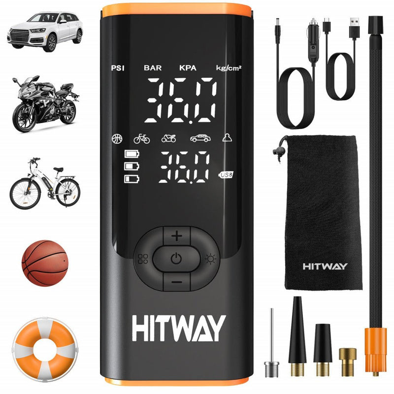 Portable Electric Air Pump - BikeVentures