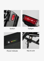 Rear Rack + 13Ah Rear Battery for Engine Pro / Engine X - BikeVentures