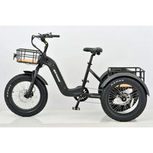 Revom T2 Fat Tyre Cargo Electric Mountain Trike 250W - BikeVentures