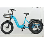 Revom T2 Fat Tyre Cargo Electric Mountain Trike 250W - BikeVentures