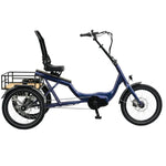 Revom T4 Semi - Recumbent Electric Tricycle 250W - BikeVentures