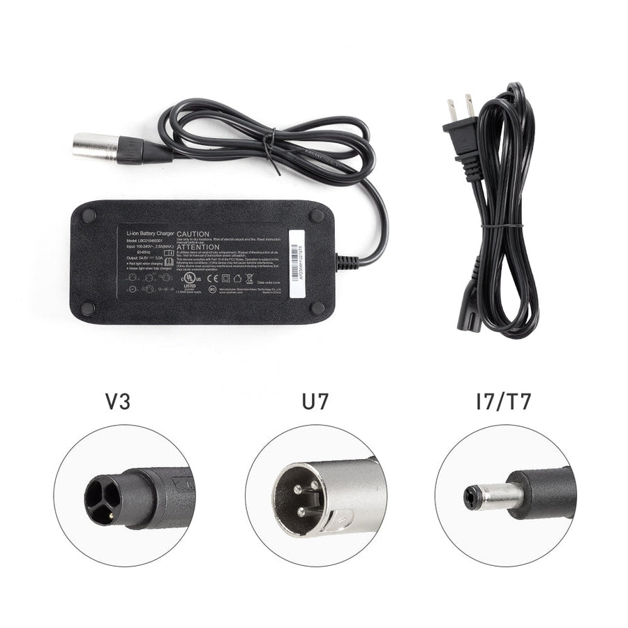 VITILAN EBIKE Electric Bike Battery Charger for V3, U7, T7 Series - BikeVentures