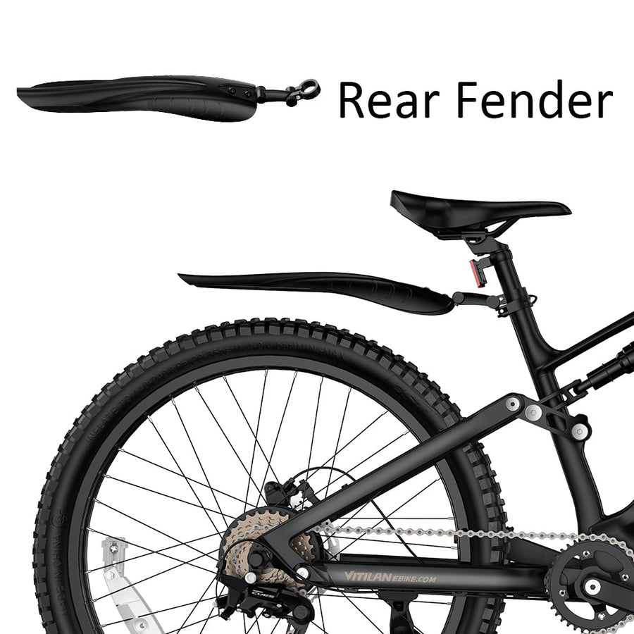 VITILAN EBIKE M5 Electric Bike Rear Fender Mudguard - BikeVentures