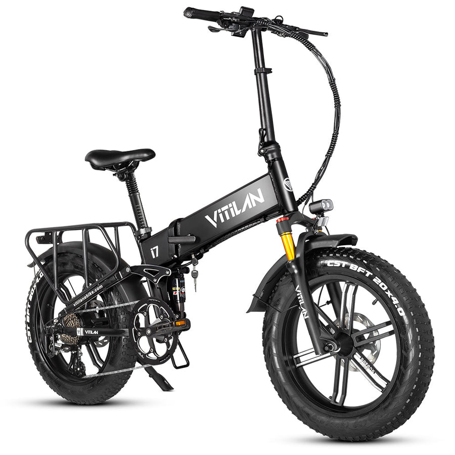 VITILAN EBIKE Spring Shock Seatpost for V3, I7PRO 33.9x500mm - BikeVentures