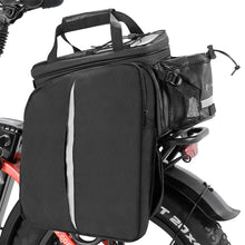 VITILAN EBIKE Waterproof Bike Rack Bag 35L Black - BikeVentures