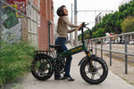 Vitilan I7 Pro Folding Full Suspension Electric Bike (3 colours) - BikeVentures