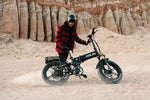 Vitilan I7 Pro Folding Full Suspension Electric Bike (3 colours) - BikeVentures