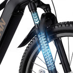 Vitilan M5 Full Suspension All - Terrain Electric Mountain Bike - BikeVentures