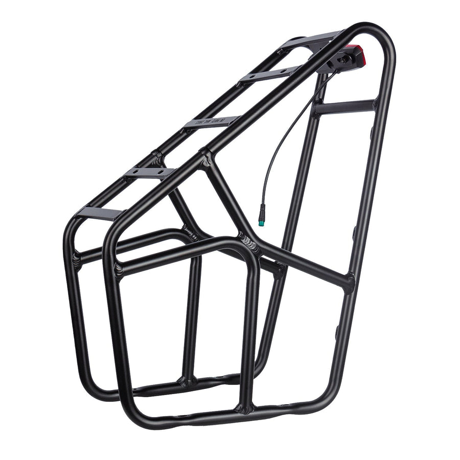 Vitilan T7 Cargo Rack with Integrated LED Tail Light - BikeVentures