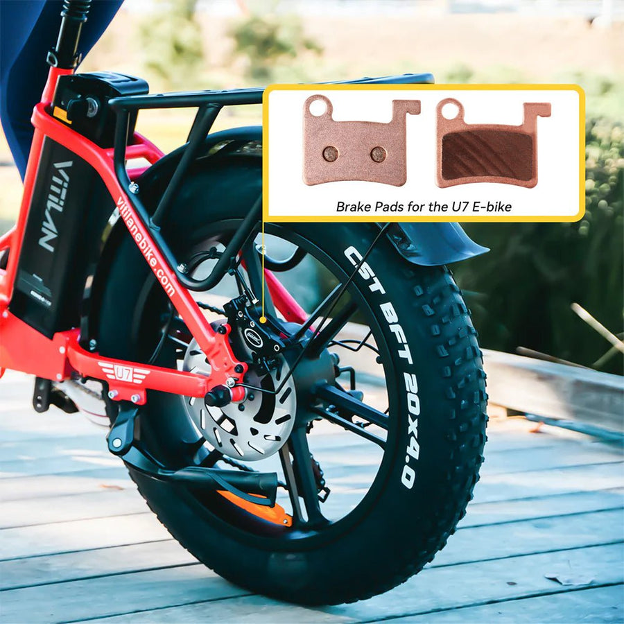 VITILAN U7 & I7 Pro Sintered Ceramic Disc Brake Pads - BikeVentures