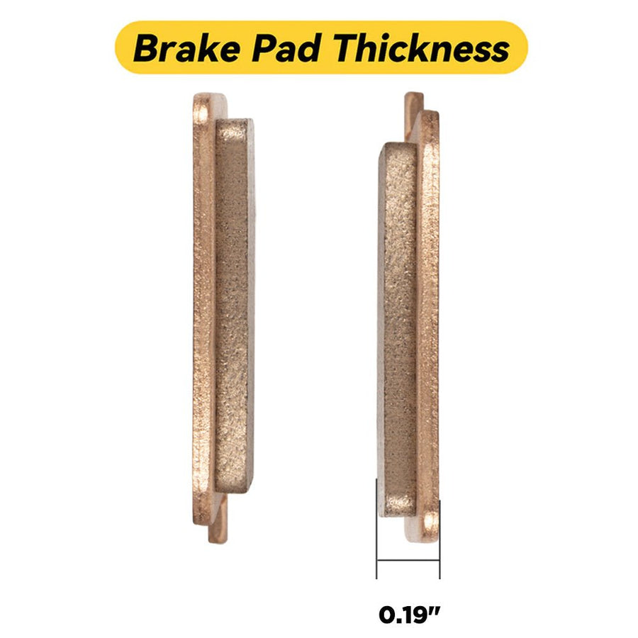 VITILAN U7 & I7 Pro Sintered Ceramic Disc Brake Pads - BikeVentures