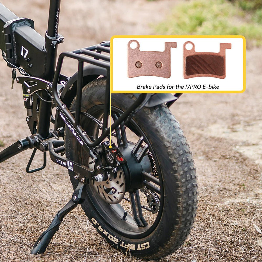 VITILAN U7 & I7 Pro Sintered Ceramic Disc Brake Pads - BikeVentures