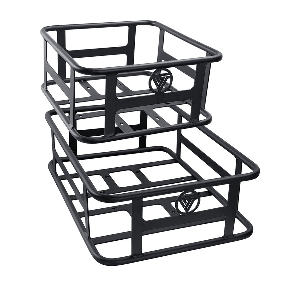 Vitilan U7/U3 Electric Bike Front and Rear Cargo Basket Set - BikeVentures