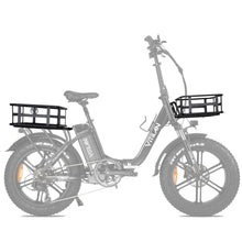 Vitilan U7/U3 Electric Bike Front and Rear Cargo Basket Set - BikeVentures